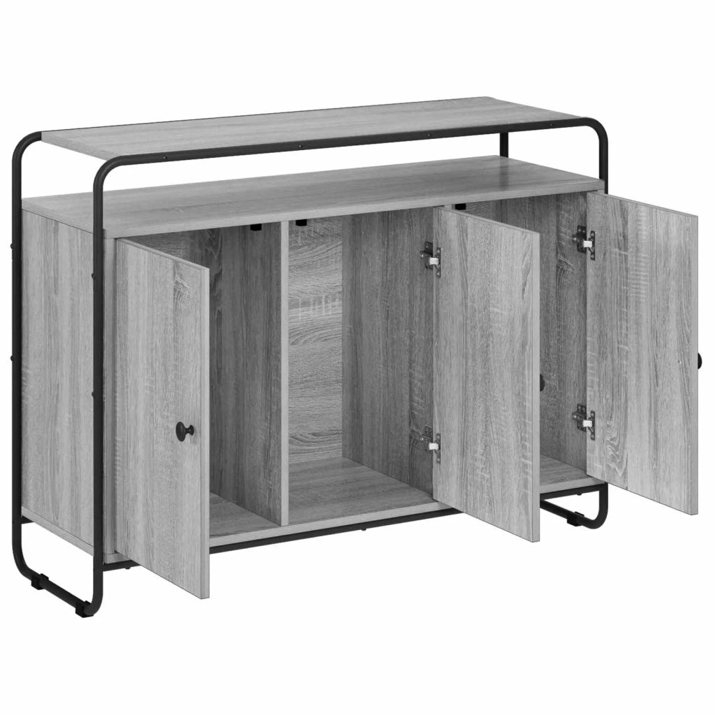 Credenza Sonoma grigio 102 x 35 x 75 cm Legno ingegnerizzato 8007987