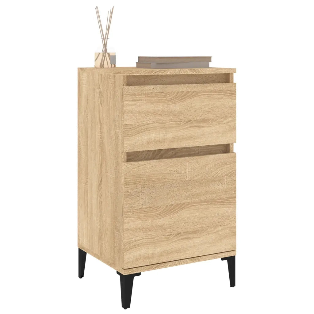 Comodino Rovere Sonoma 40x35x70 cm 819714