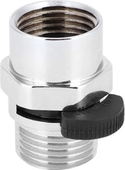 Regolatore di flusso d'acqua standard - Connettore per docciaschiume - Regolazione del volume idraulico e valvola di chiusura - Testa di doccia per la vasca da bagno con rubinetto per mano - Lavello per bidet