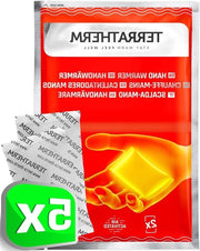 Manichini riscaldanti 5 pezzi - Contenitori riscaldanti per 12 ore di mani calde - Calore naturale - Manichini riscaldanti per le dita