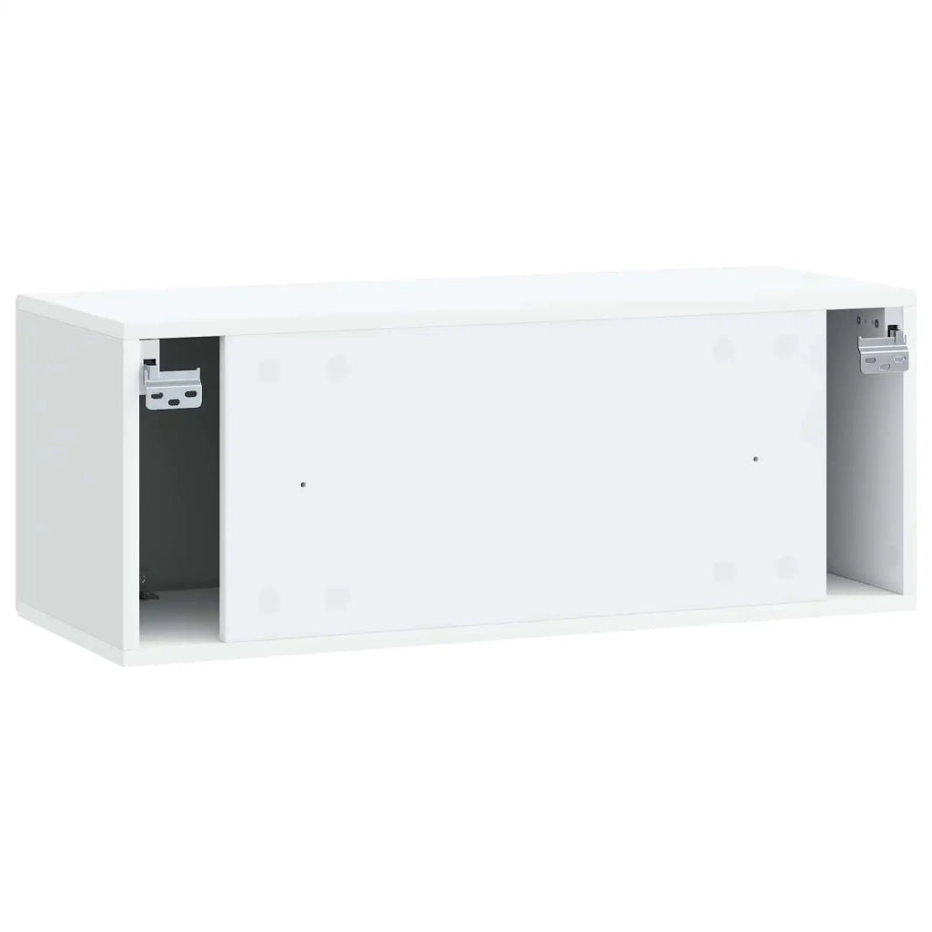 Mobile Porta TV da Muro Bianco 78,5 x 31 x 30 cm 898035