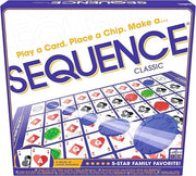 SEQUENCE,Allinea 5 Pedine per Creare una Sequenza - Gioco di Strategia Divertente - Gioco di Carte ,Goliath,Eta 7+