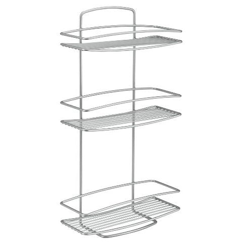 MENSOLA RETTANGOLARE 3 PIANI SERIE ONDA METALTEX