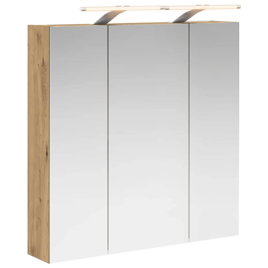 Mobiletto per specchio da bagno Rovere Artigianale