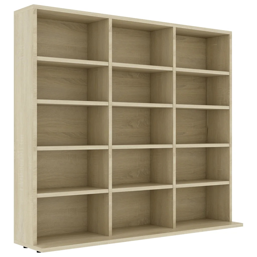 Armadietto CD Rovere Sonoma 100x23x89,5 cm in Legno Multistrato CFW4255372