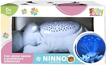Luce Notturna Bambini Lampada Proiettore Per Neonati Ricaricabile Regalo Colori Notte Peluche Per Neonato Portatile Comp