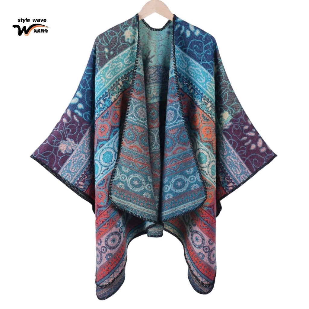 Nuovo scialle/mantello vintage da donna