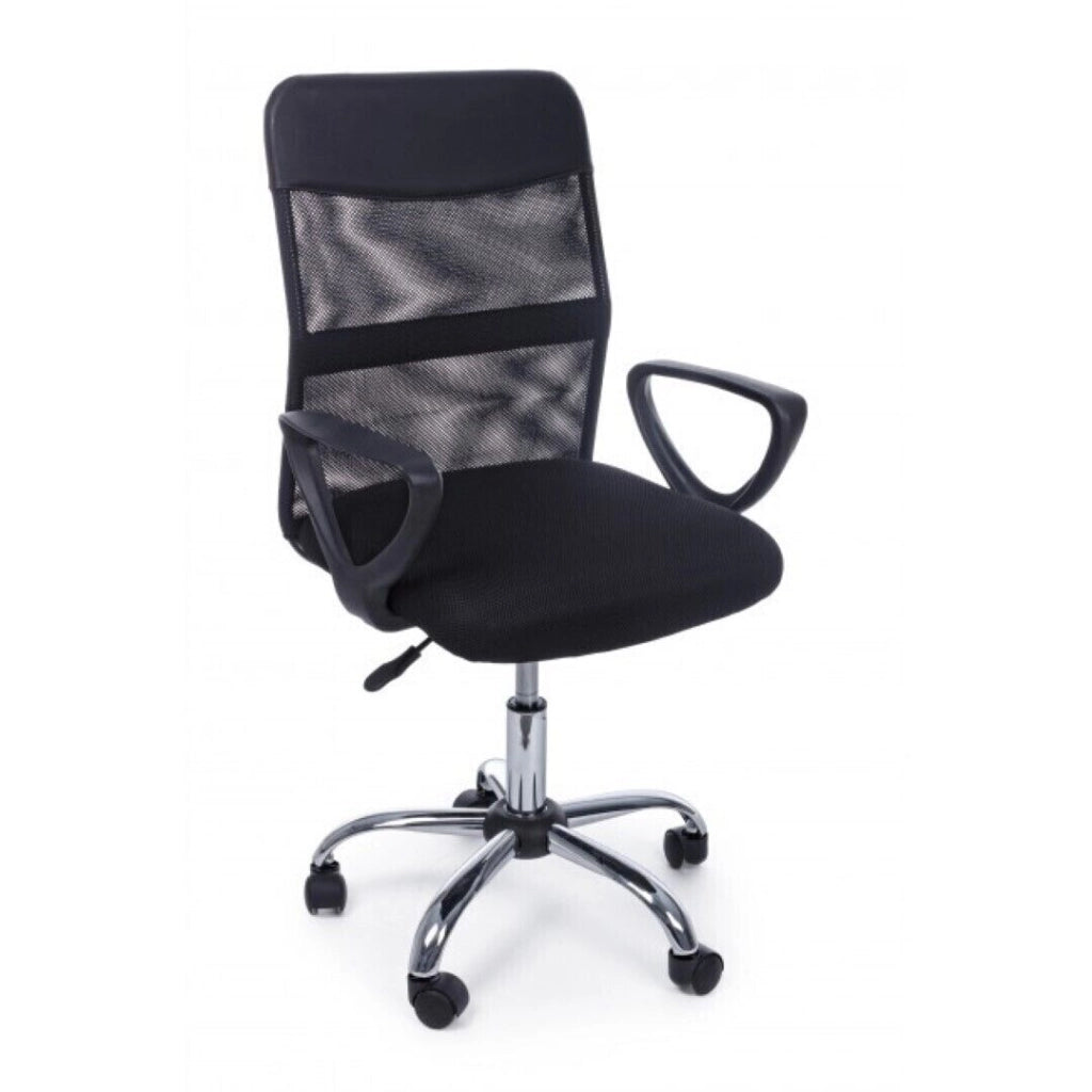 Poltrona Ufficio C-Br Nairobi Nero () - Bizzotto