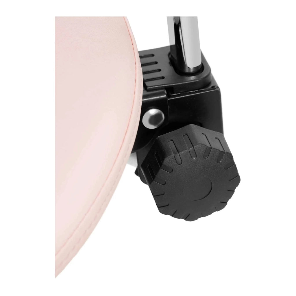 Sella per cavallo con schienale e altezza della seduta regolabili argento rosa 14_0007868