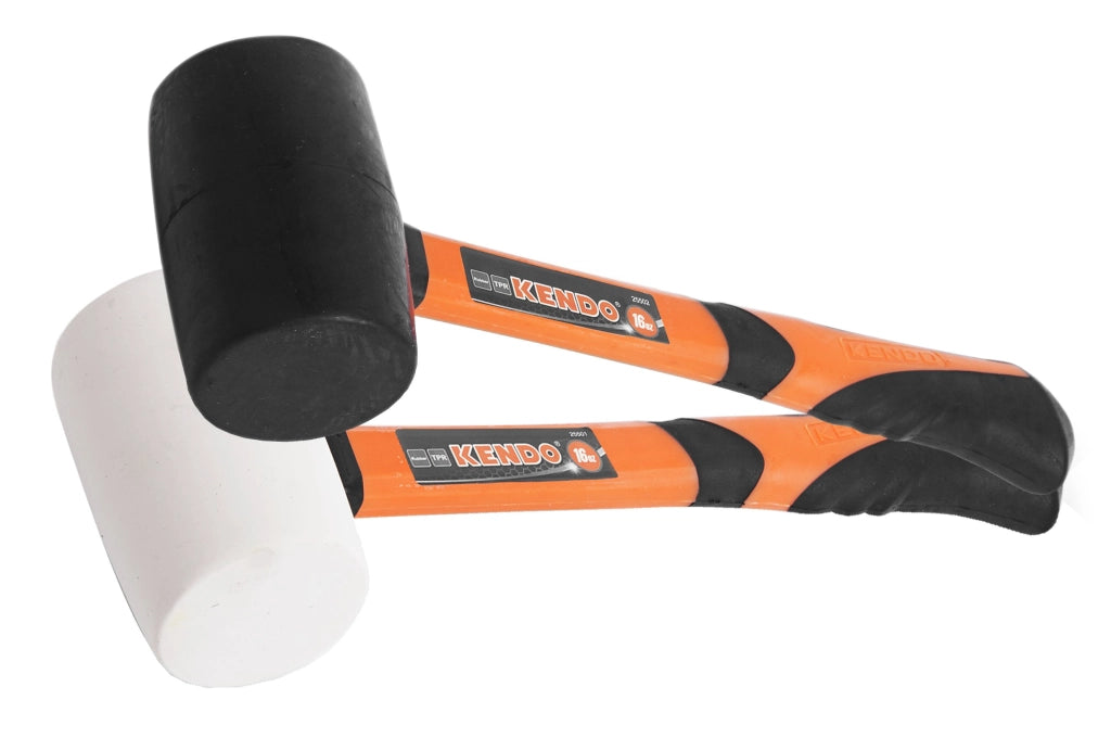 MAZZUOLA IN GOMMA M. FIBRA KENDO 450 gr - colore nero - KENDO