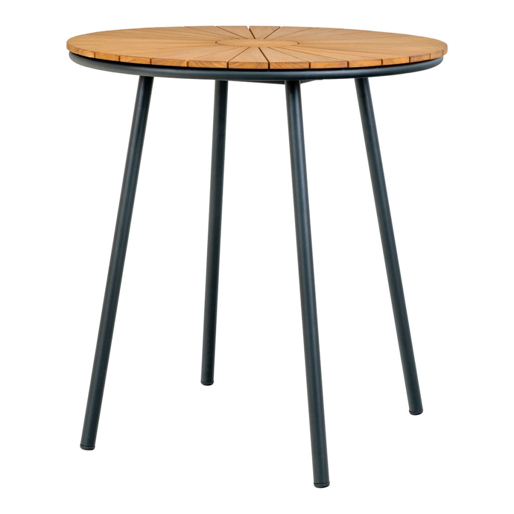Tavolino Cleveland, Marrone, Legno, 70x70x74 cm