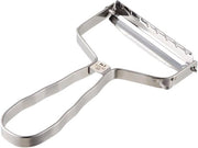 Dunschiller universale extra largo - T-dunschiller in acciaio inossidabile con lama da 9 cm - Adatto per verdure, frutta e patate