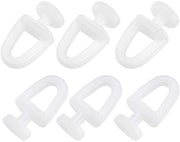 Rulli per tenda in plastica 20 pezzi - Haken per tenda - Regolatori di tenda - Catene - Sostegni per tenda - Duratura e impermeabilità