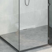 Scarico Doccia da Parete Argento 50 cm Acciaio Inox 304
