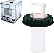 Tappo IBC con filtro - Filtro per acqua di pioggia - 165 mm