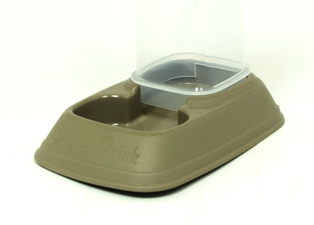 Dispenser Cibo/Acqua 0,7L Per Animali Modello 700083 Colore Beige