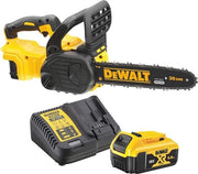 Cordless 18V Li-Ion Chainsaw con batteria 5Ah e caricabatterie - Troncatrice a catena ergonomica a batteria con alta velocità