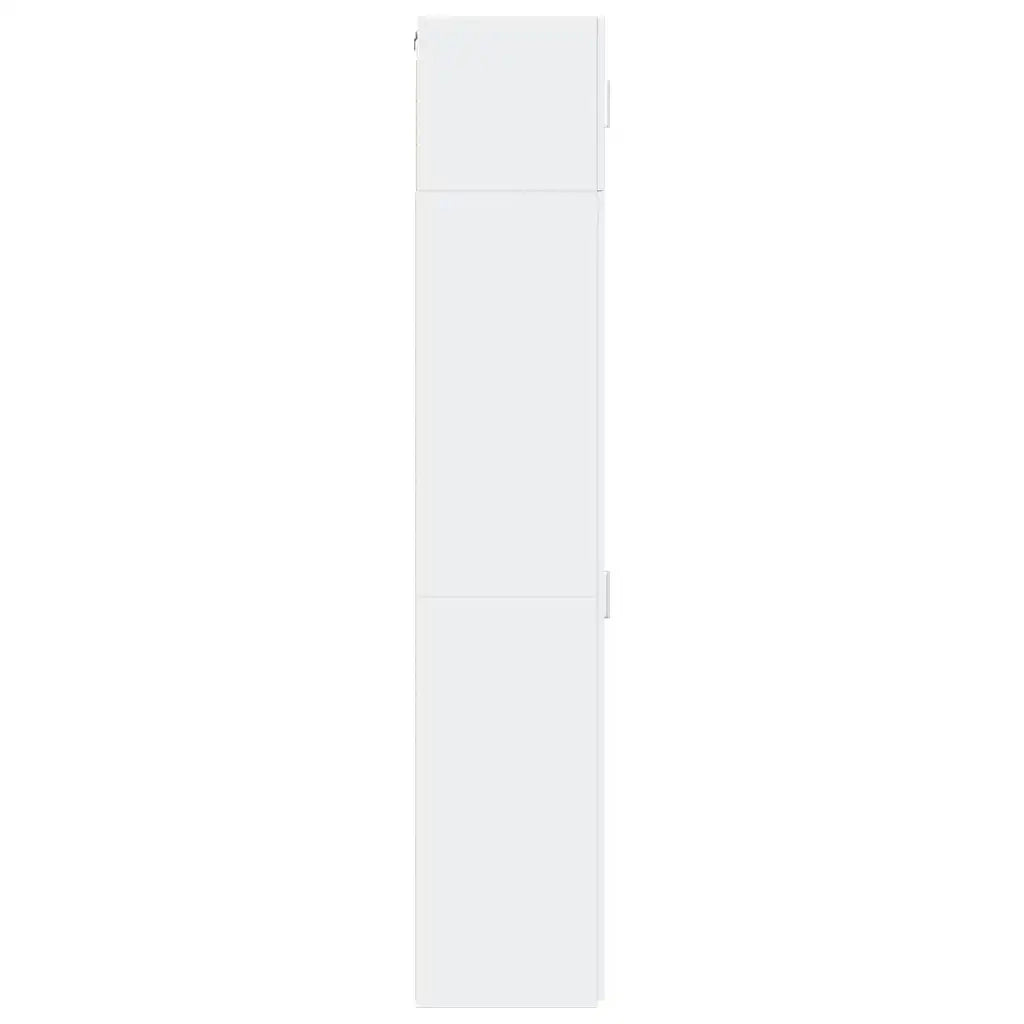 Mobile Sottile Bianco 30x42,5x225 cm in Truciolato CFW3567968