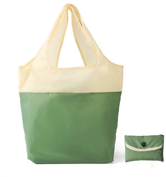 Tas da spesa opieleggibile - Riciclato - Riciclabile - Ecologico - Fibra di poliestere - Dimensioni 63,5 x 46 x 15 cm - Borsa da spesa