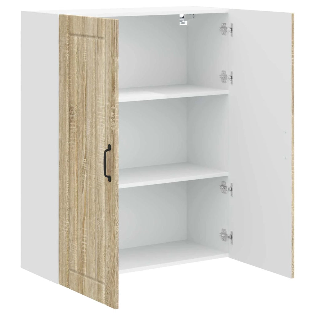 Armadietto a muro LUCCA Rovere Sonoma 80 x 31 x 100 cm