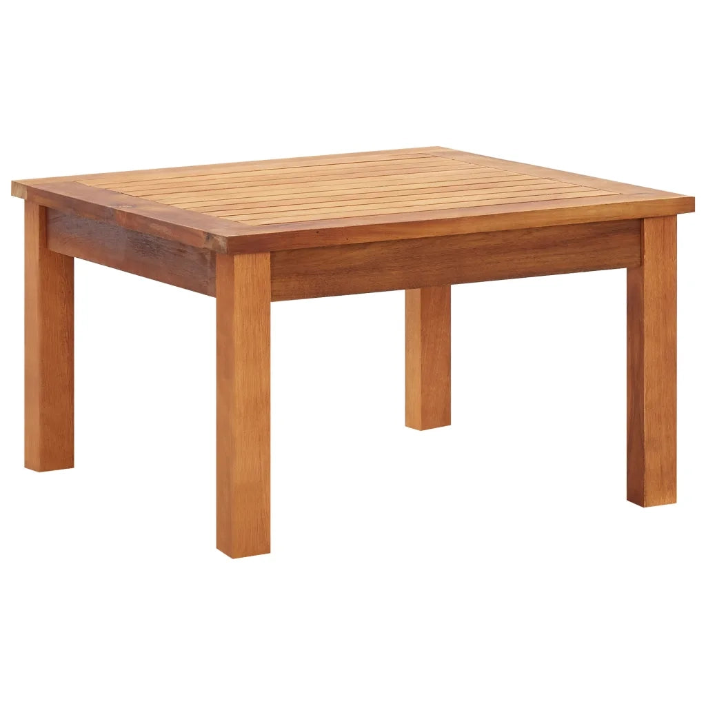 Tavolino da Caff¨¨ per Giardino | Tavolino da esterno 60x60x36 cm Legno di Acacia