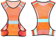 Vestito di sicurezza riflettente per corse notturne - Ademabile e leggero vestito di sicurezza per corse notturne per uomini e donne - Vestito di sicurezza regolabile con alta visibilità - Adatto per jogging e ciclismo - 52x56cm