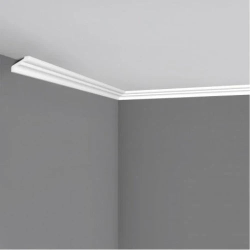 ml *** STOCK *** Pacco da 450ml di cornice decorativa in XPS compatto 25X16x2000 LD25E