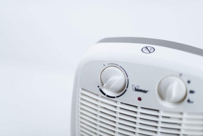 Bimar HF195 Stufa elettrica Termoventilatore Elettrico da 2000W a Basso Consumo con Termostato Regolabile