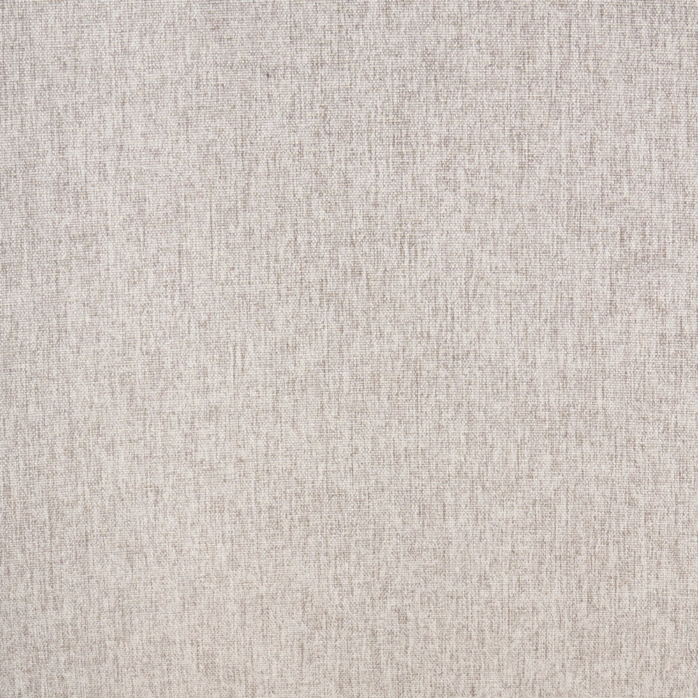 Set di 2 sedie da pranzo imbottite con braccioli, rivestimento beige, base in metallo design moderno