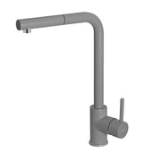 Rubinetto Miscelatore Cucina Elleci Trail Plus Metaltek Grigio Titanium MMKTRP73