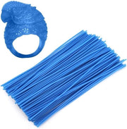 Fil di gomma per stampi 3 mm - Gomma per stampi - Blu - Fil di gomma per modellazione - Modellazione di gioielli - Creazione di anelli artigianali - Gomma per stampi