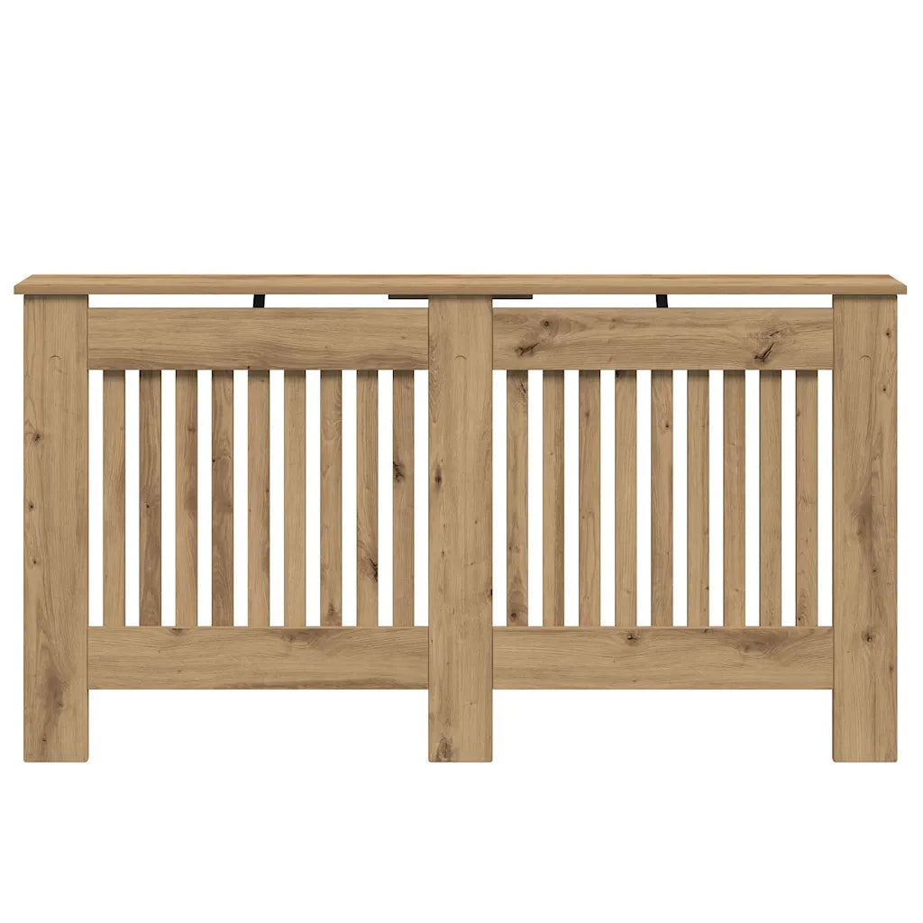 Copertura per radiatori Rovere artigianale 152 x 19 x 81,5 cm