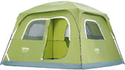 Tenda per Campeggio - Tenda per Famiglia - Tenda per 6 Persone - Opzet Directo - con Tasca Portatile - Campeggio - Verde
