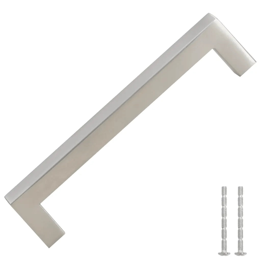 Maniglie per Mobili 10 pz Argento 128mm in Acciaio Inox CFW2788558