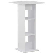 Tavolo da Bar Bianco 60x60x110 cm cod mxl 24751