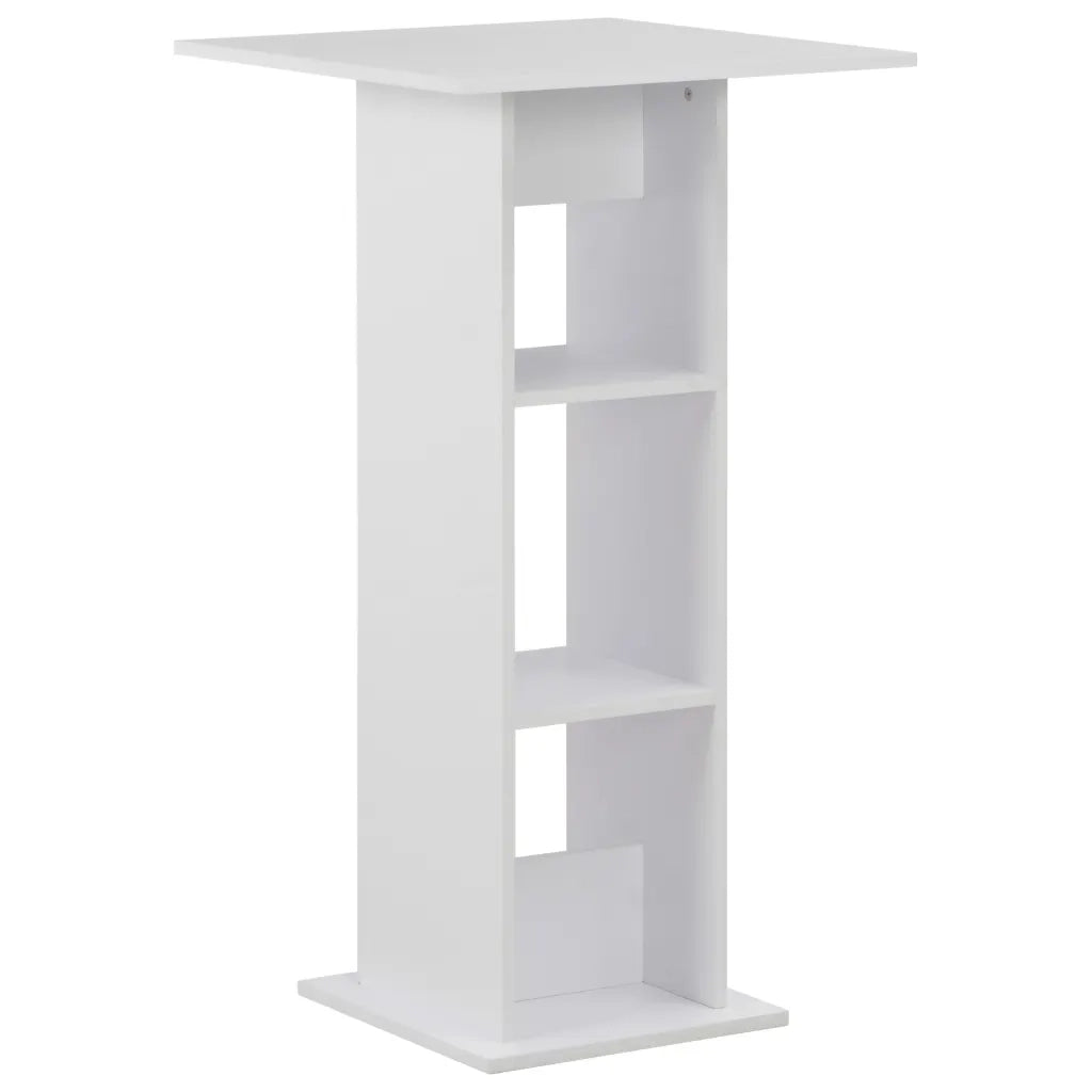Tavolo da Bar Bianco 60x60x110 cm cod mxl 24751