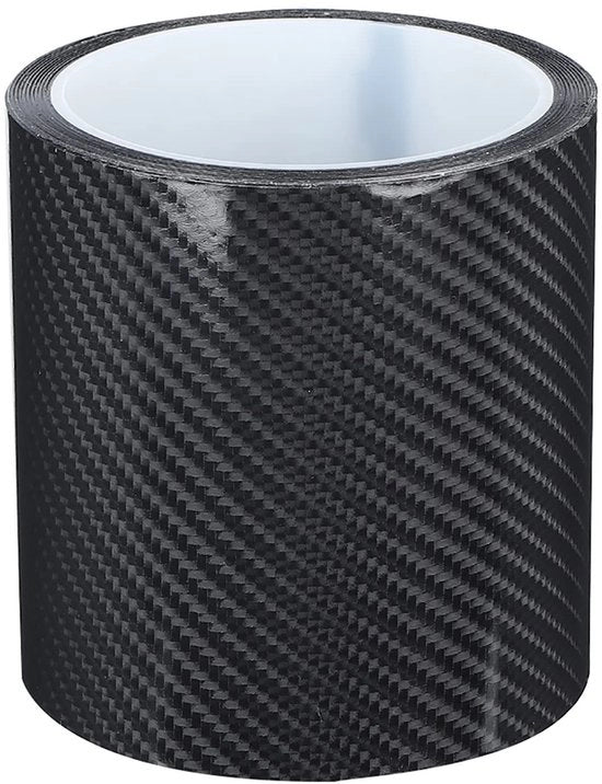 Protezione a carbonio - Flessibile/Duraturo - Adesivo anti graffi - Guardia auto deurrand - 3 cm x 3 metri - Materiale di alta qualità