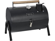 Barbecue a carbonella portatile "Captain" - 42 x 27 x 43 cm - Nero