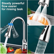 Estensione per rubinetto a risparmio d'acqua (in acciaio inossidabile) Estensione per rubinetto / Estensione per rubinetto - attacco per rubinetto - Estensione per rubinetto