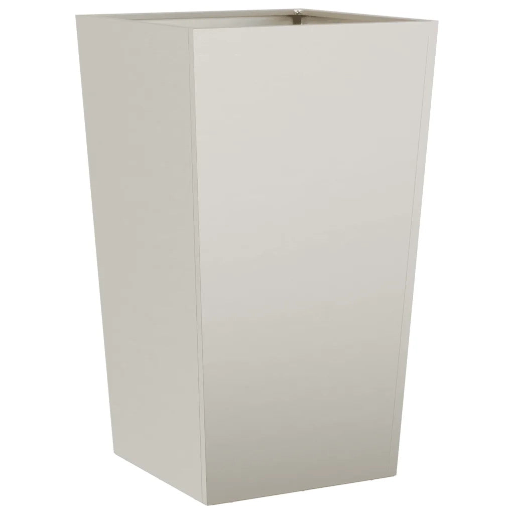 Fioriere da Giardino 2 pz 45x45x75 cm in Acciaio Corten