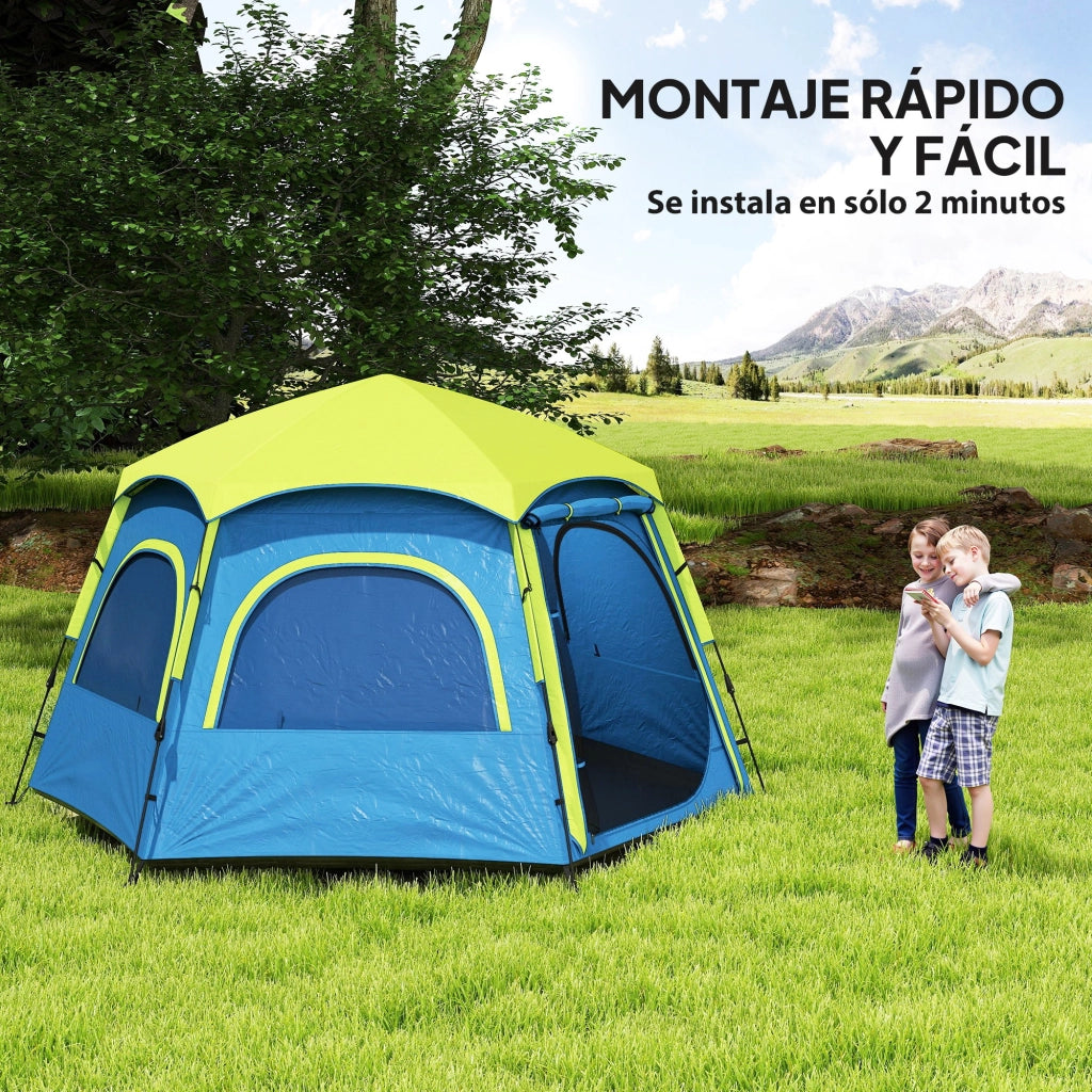 Tenda 4 Posti ¨C zephmum ¨C 280x240x155 cm Blu