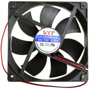Trade Shop - Ventola Pc 120mm X 25mm Pc Chassis Case Fan 12v / 0.36a 1200rpm 60cfm -
