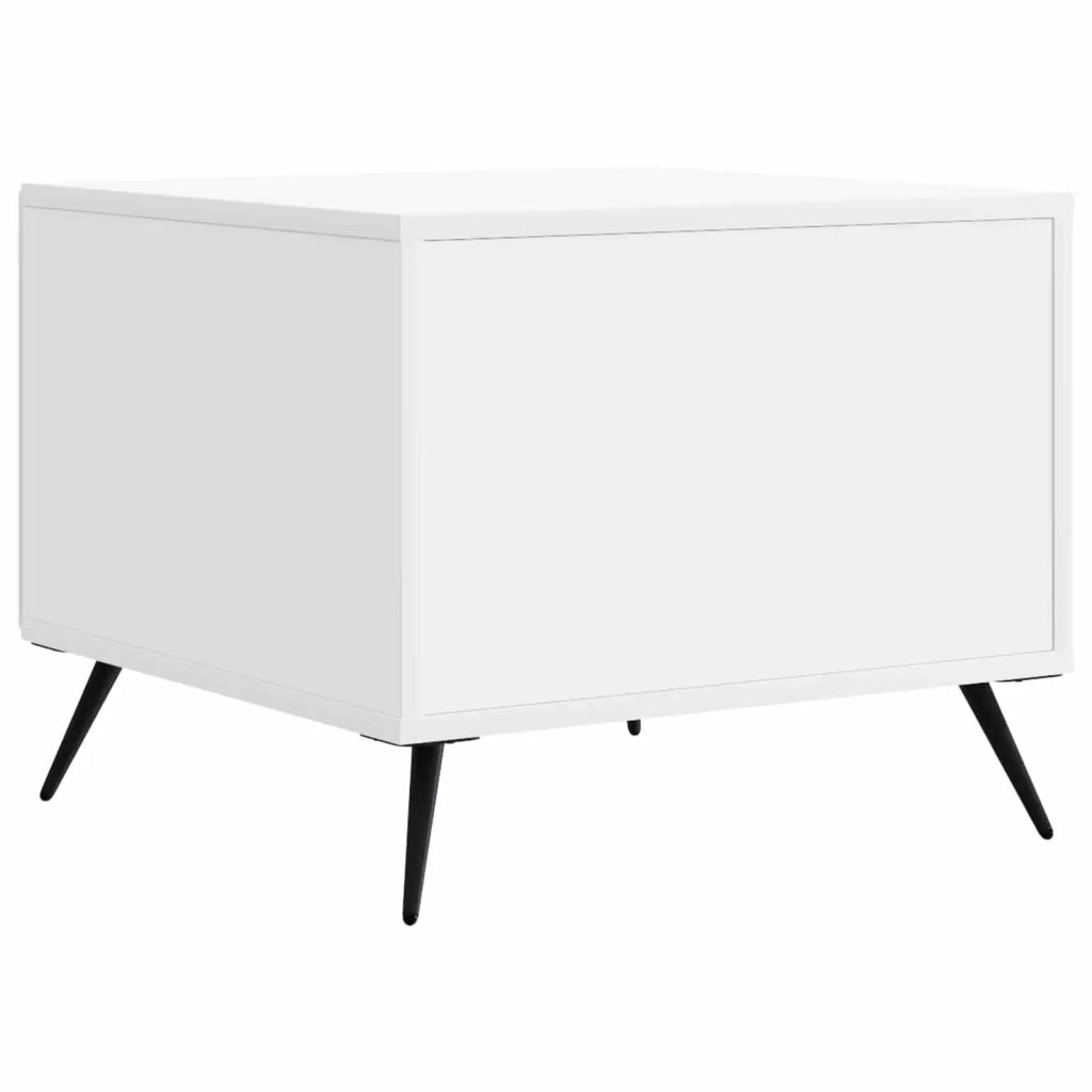 Tavolino da salotto Bianco 49 x 50 x 40 cm Legno ingegnerizzato 895655