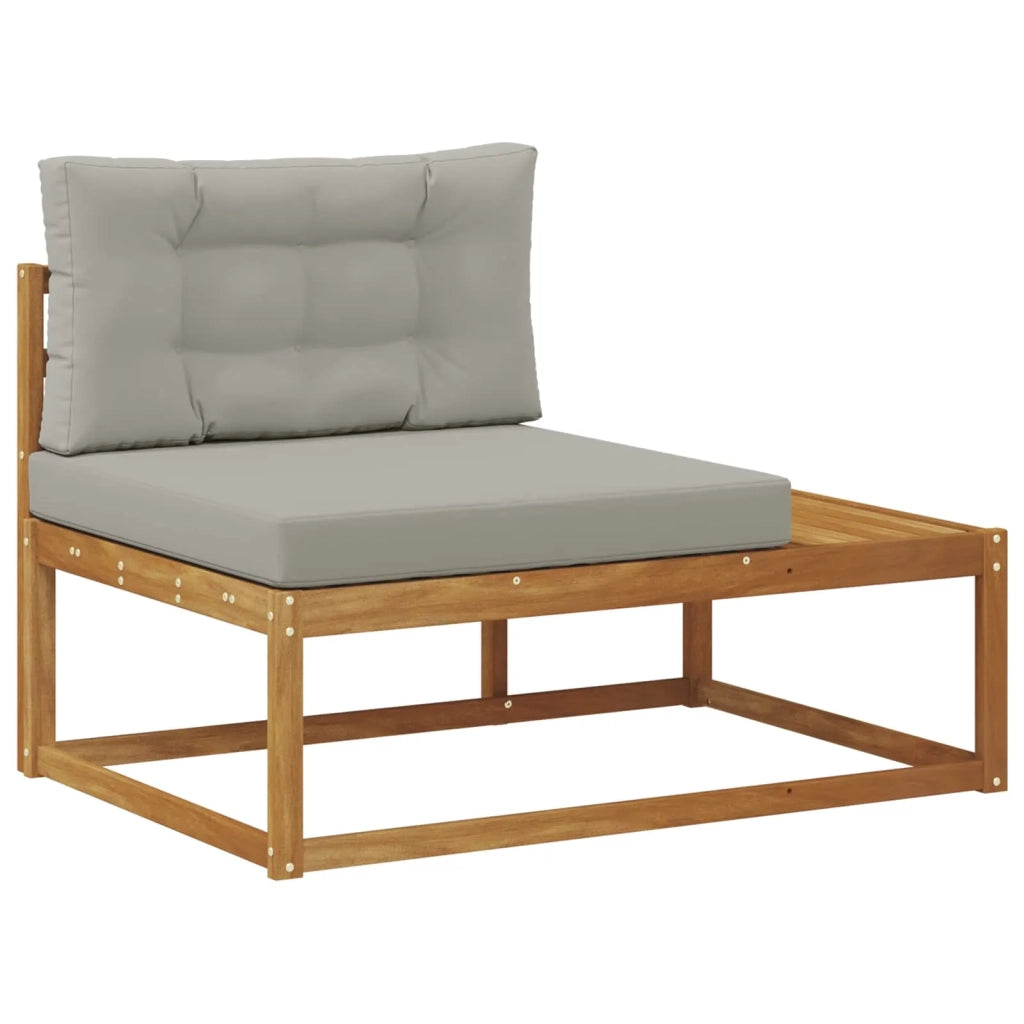 Divano da Giardino-Divano Esterno Finale con cuscino Naturale 115 x 83 x 73 cm 688461