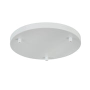 Maytoni Rosone moderno Universal base 1 luce metallo bianco rotondo