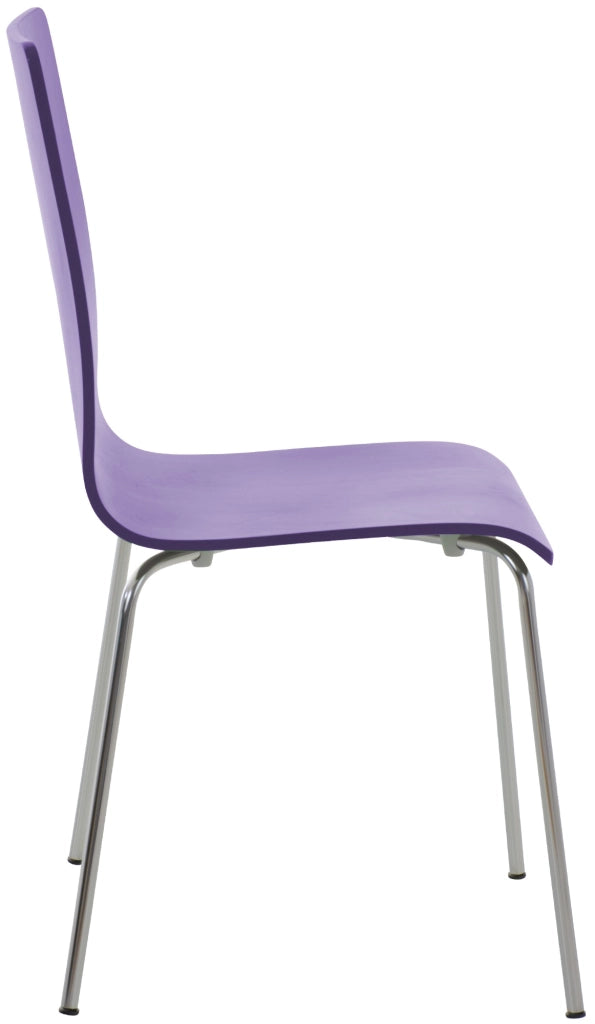 Set 4 Sedie Visitatore PEPE viola