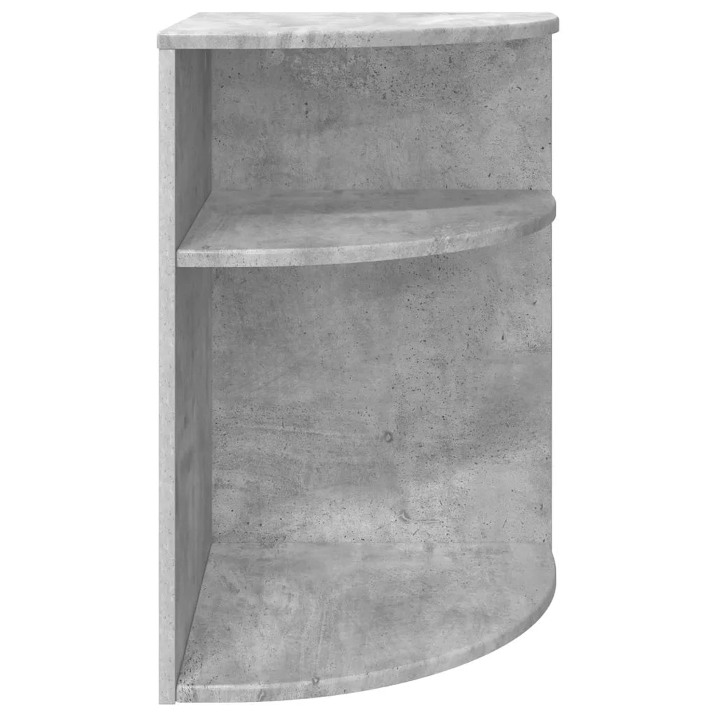 Tavolino Grigio cemento 39,7 x 39,7 x 60 cm Legno multistrato 891133