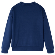 Felpa da Bambina Blu Marino 116 13666