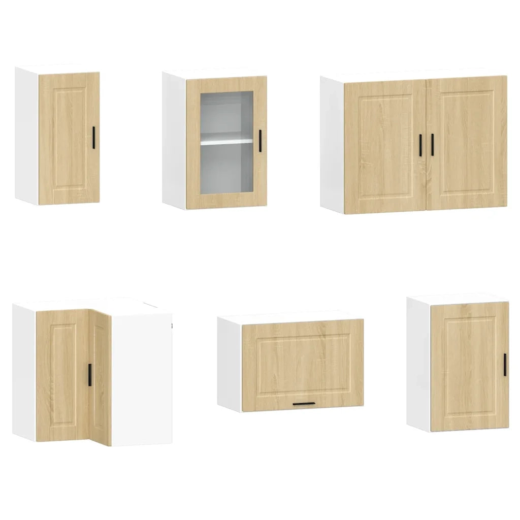 Set Mobili da Cucina 11 pz Porto Rovere Sonoma in Truciolato 3314964