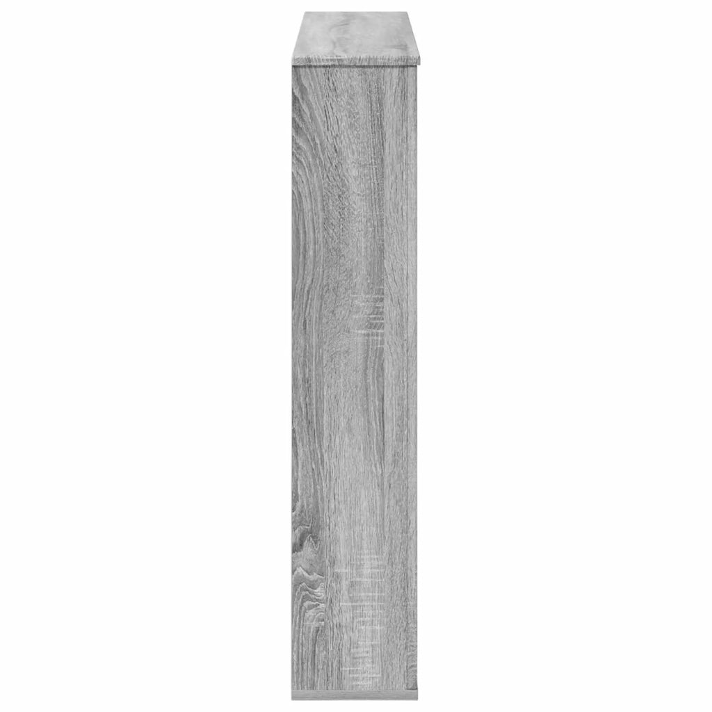 Cornice per camino Sonoma grigio 100 x 20 x 100 cm 8006621